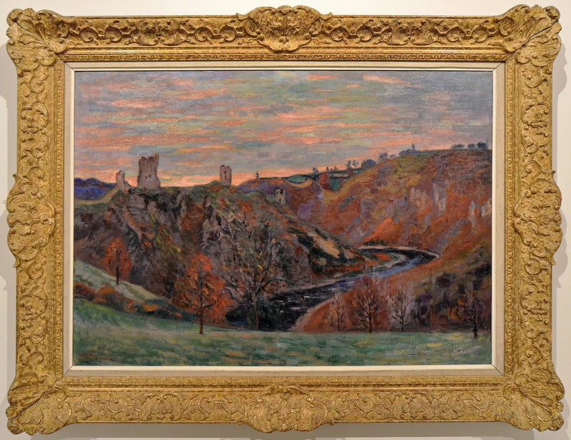 De ruïnes van het kasteel van Crozant - Armand Guillaumin