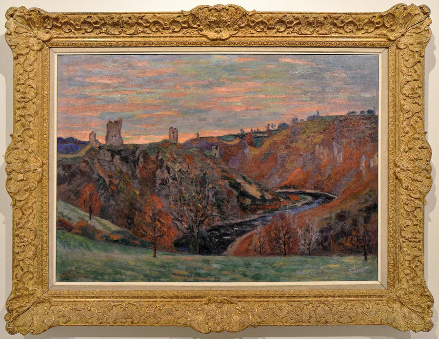 De ruïnes van het kasteel van Crozant - Armand Guillaumin