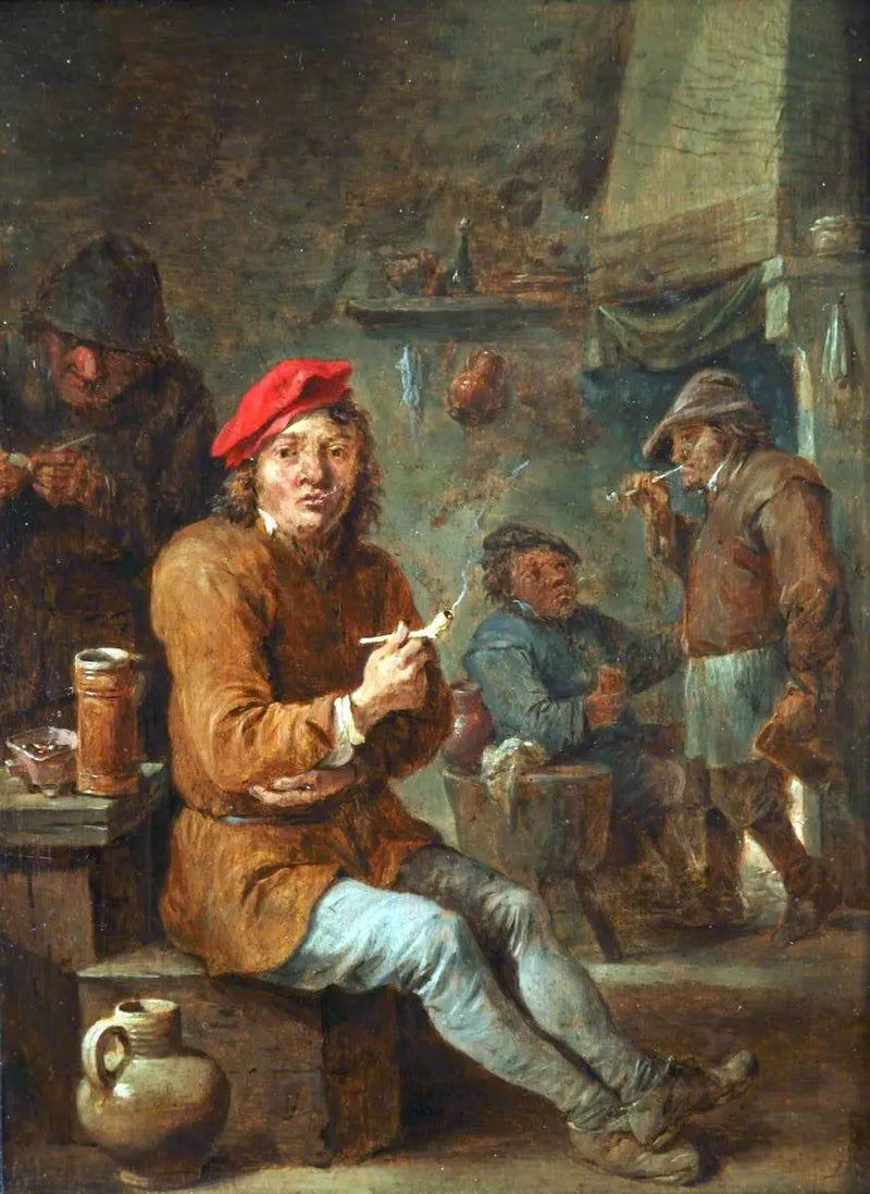 De ruwe mensen roken - David Teniers de Jonge

Source:
Les rustres fument - David Teniers le Jeune