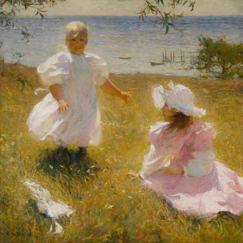De zussen - Frank Weston Benson