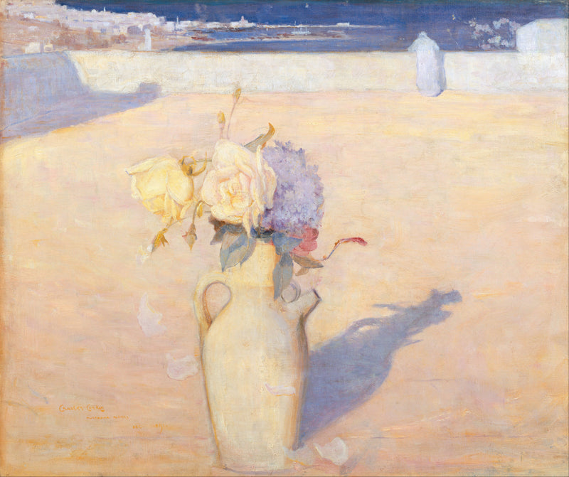 De brandende zandvlakten, Mustapha, Algerije - Charles Conder