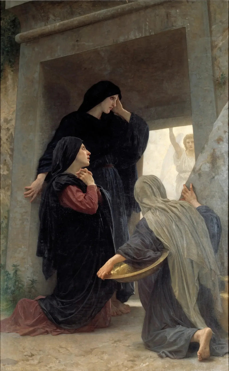De heilige vrouwen bij het graf - Bouguereau