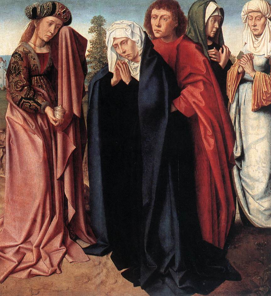 De Heilige Vrouwen en Sint Johannes op Golgotha - Gérard David
