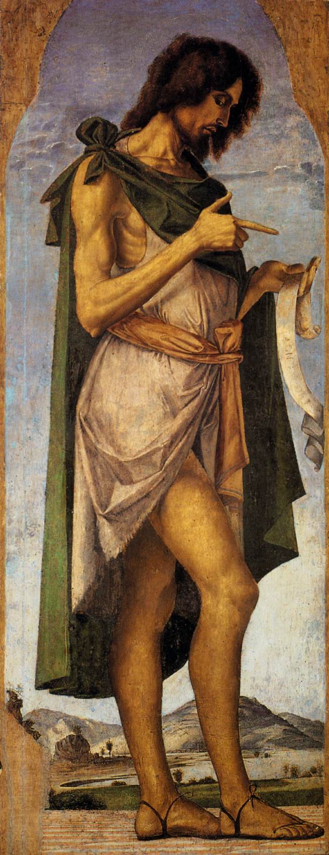 De heiligen Johannes de Doper en Mattheüs - Alvise Vivarini