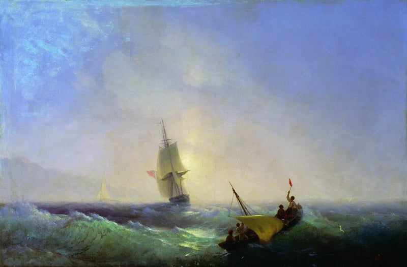 De redders van het scheepswrak - Ivan Aïvazovski

Source:
Les sauveteurs du naufrage - Ivan Aïvazovski