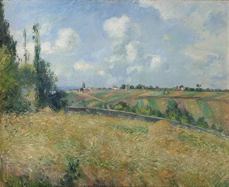 De Rogge, kust van de Gratte-Coqs, Pontoise - Camille Pissarro