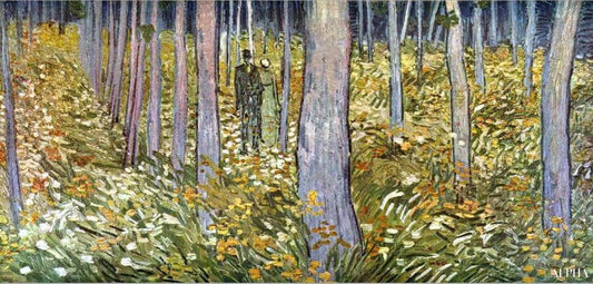 Les sous-bois - Van Gogh - Reproductions de tableaux et peintures haut de gamme