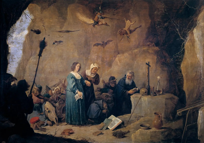 De Verleidingen van Sint-Antonius Abt - David Teniers de Jonge

Source:
Les Tentations de Saint Antoine Abbé - David Teniers le Jeune
