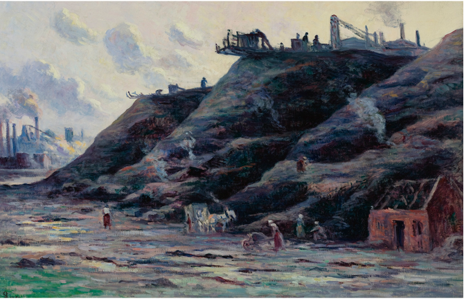 De mijnterrils, Charleroi - Maximilien Luce