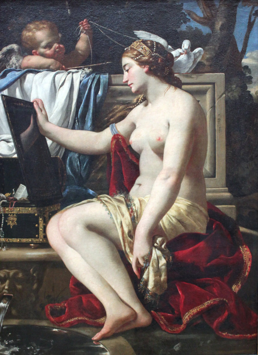 Venus's toiletten - Simon Vouet