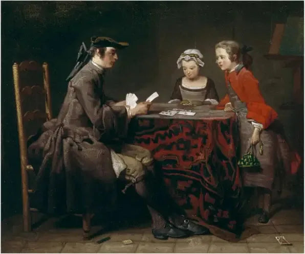 De Kaartentoren - Jean Simeón Chardin