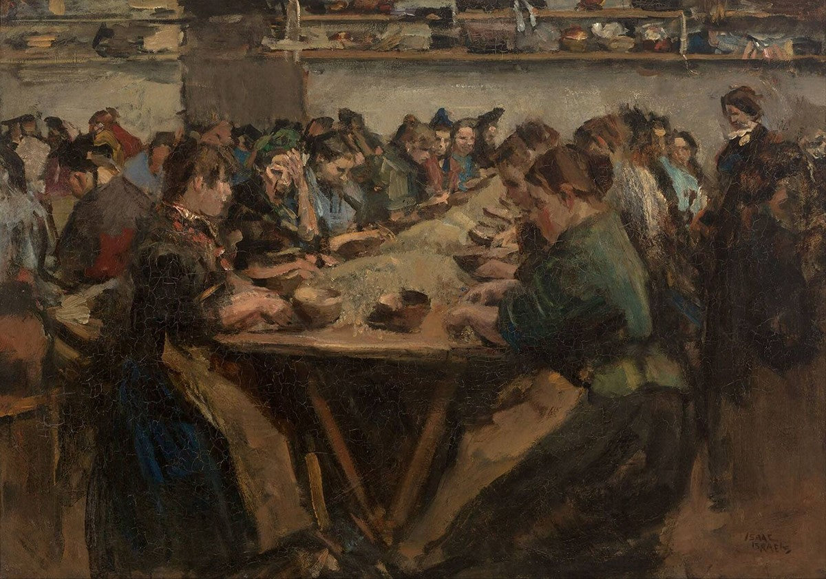 Les trieurs de café - Isaac Israëls - Alpha Reproduction