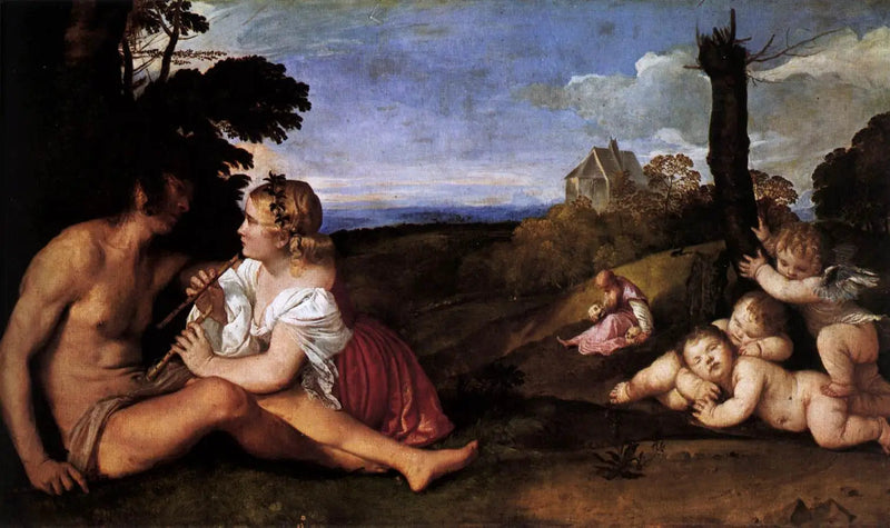 De Drie Leeftijden van de Mens - Titian