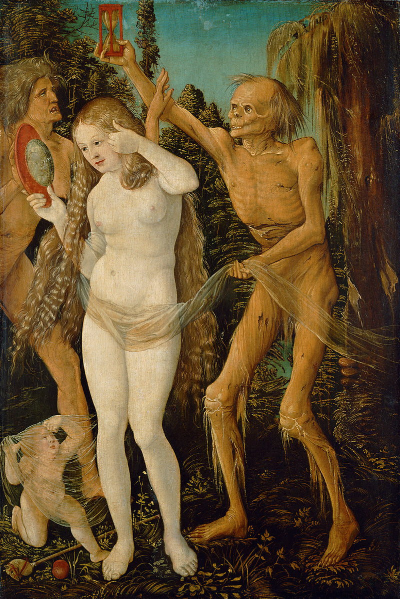 De Drie Tijden van het Leven en de Dood - Hans Baldung Grien