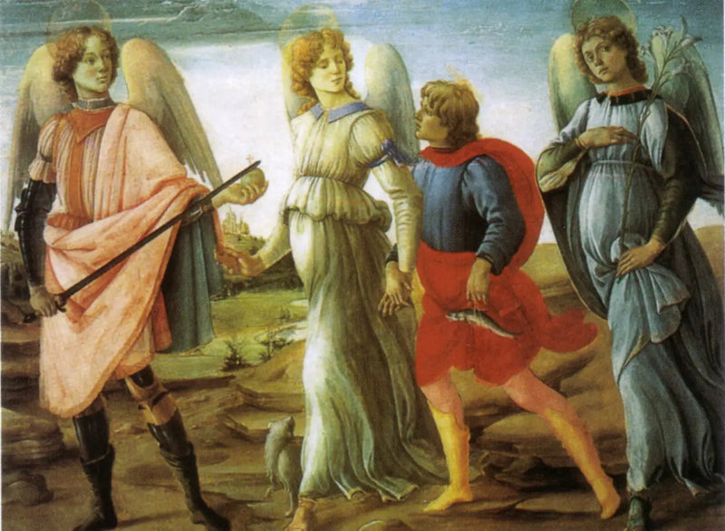 De Drie Aartsengelen met Tobias - Filippino Lippi
