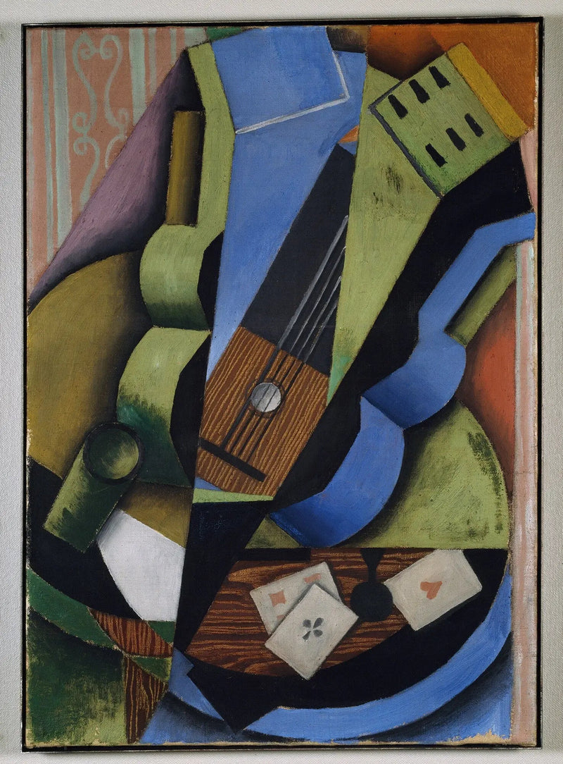 De drie kaarten - Juan Gris