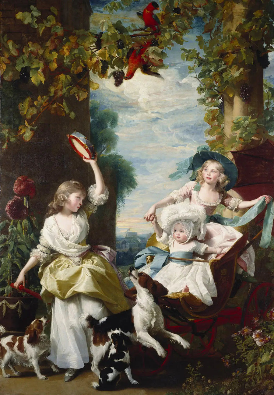 De drie jongste dochters van George III - John Singleton Copley

Source:
Les trois plus jeunes filles de George III - John Singleton Copley