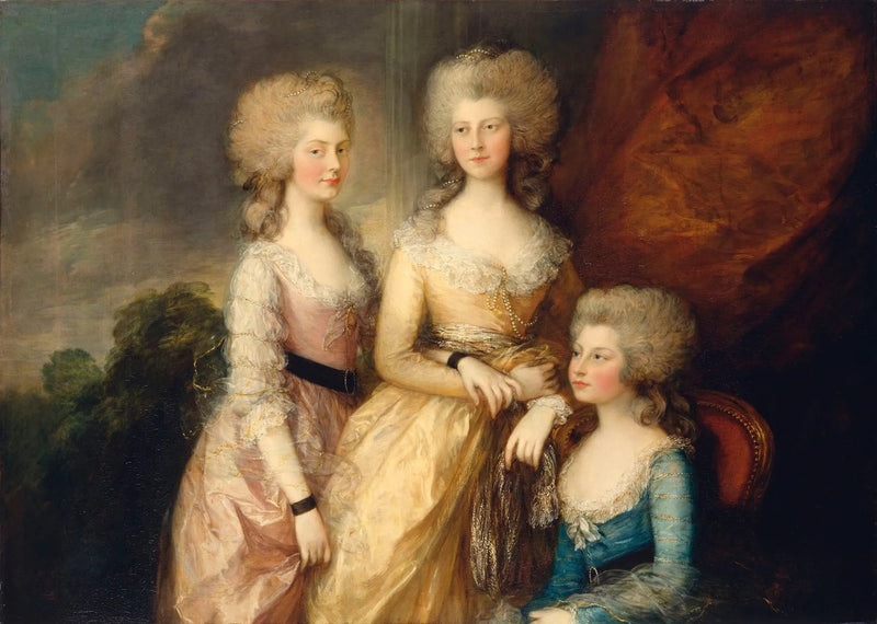 De drie oudste prinsessen - Thomas Gainsborough

Source:
Les Trois Princesses aînées - Thomas Gainsborough