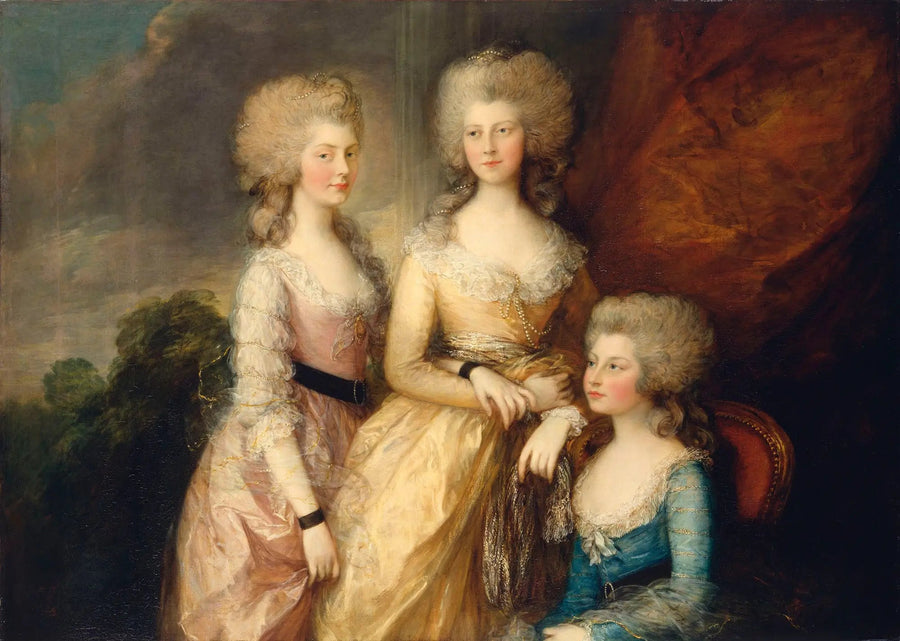 De drie oudste prinsessen - Thomas Gainsborough

Source:
Les Trois Princesses aînées - Thomas Gainsborough
