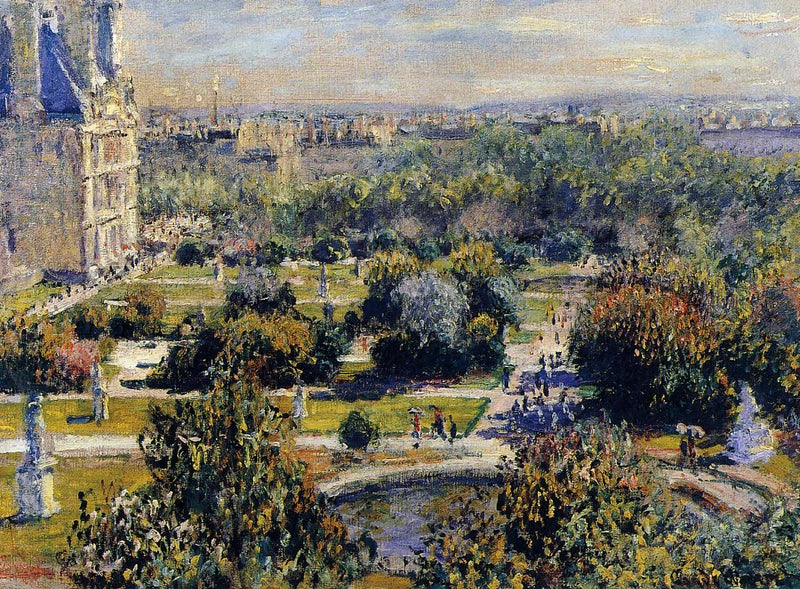 De Tuilerieën W401 - Claude Monet