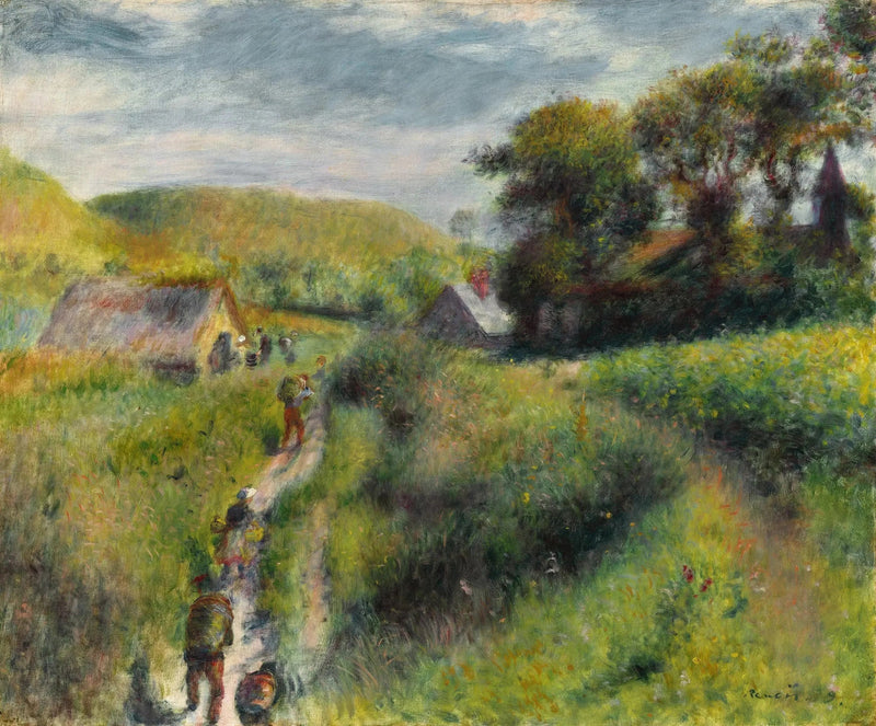 De Wijnplukkers - Pierre-Auguste Renoir