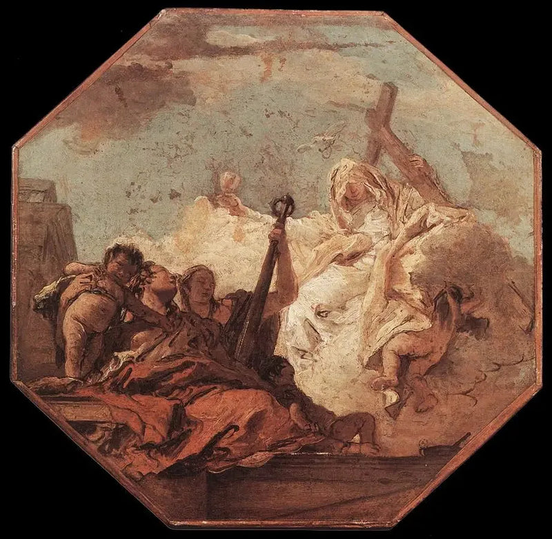 De theologische deugden - Giovanni Battista Tiepolo