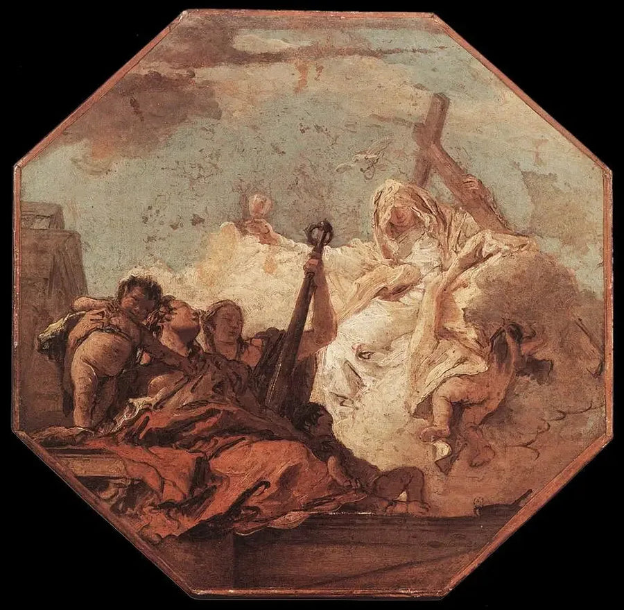 De theologische deugden - Giovanni Battista Tiepolo