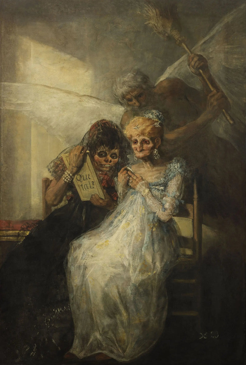 De oude - Francisco de Goya