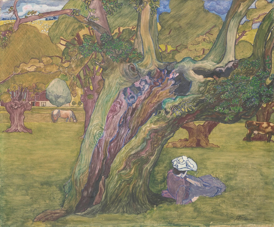 De oude eikenbomen van Surrey - Jan Toorop
