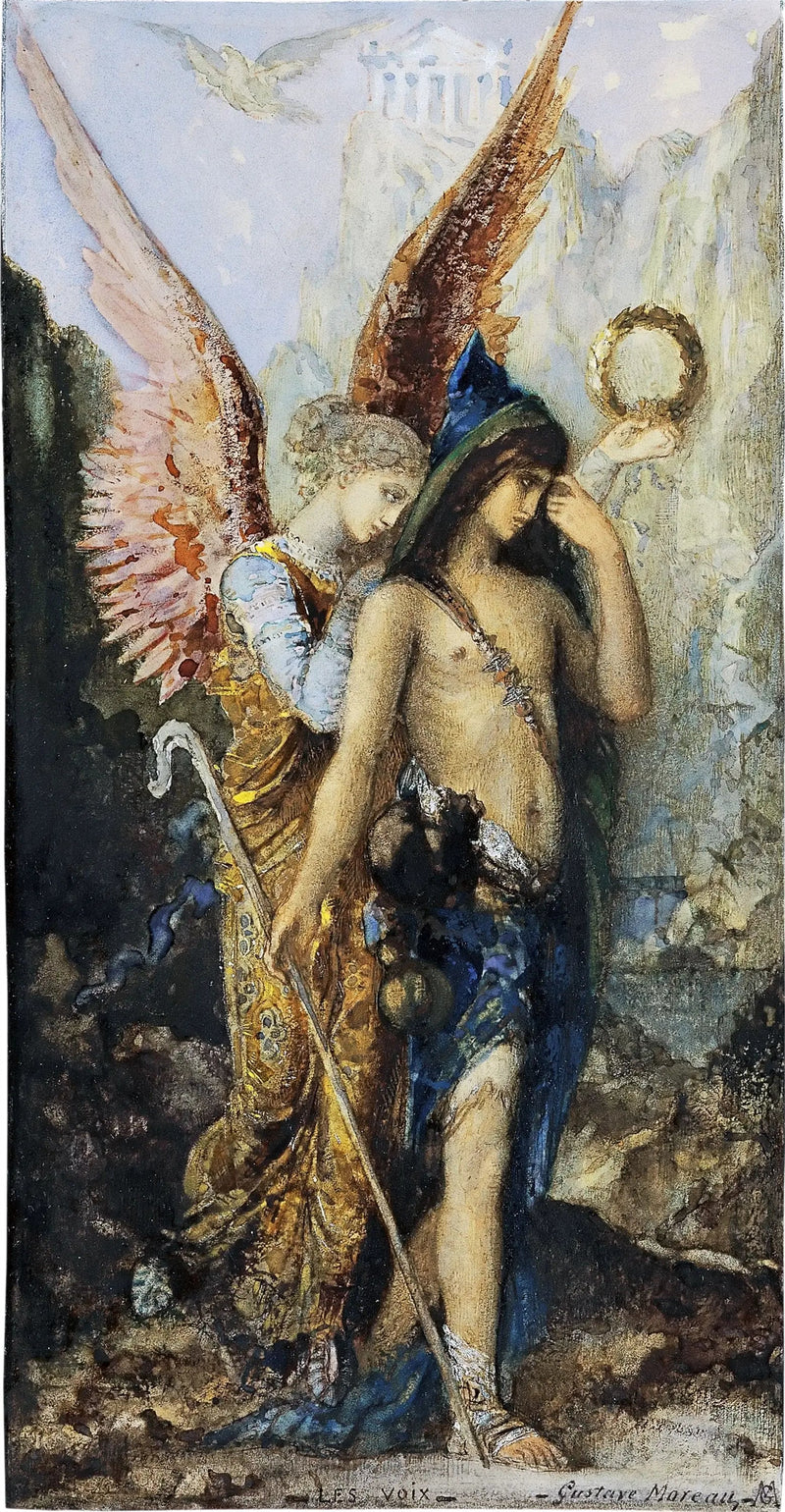 De stemmen - Gustave Moreau