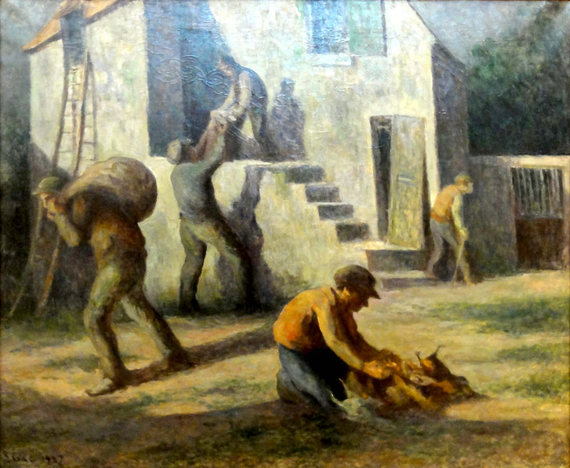 De kippenrovers - Maximilien Luce
