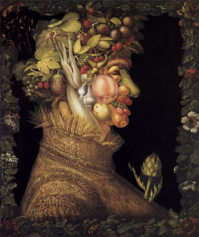 De Zomer - Giuseppe Arcimboldo