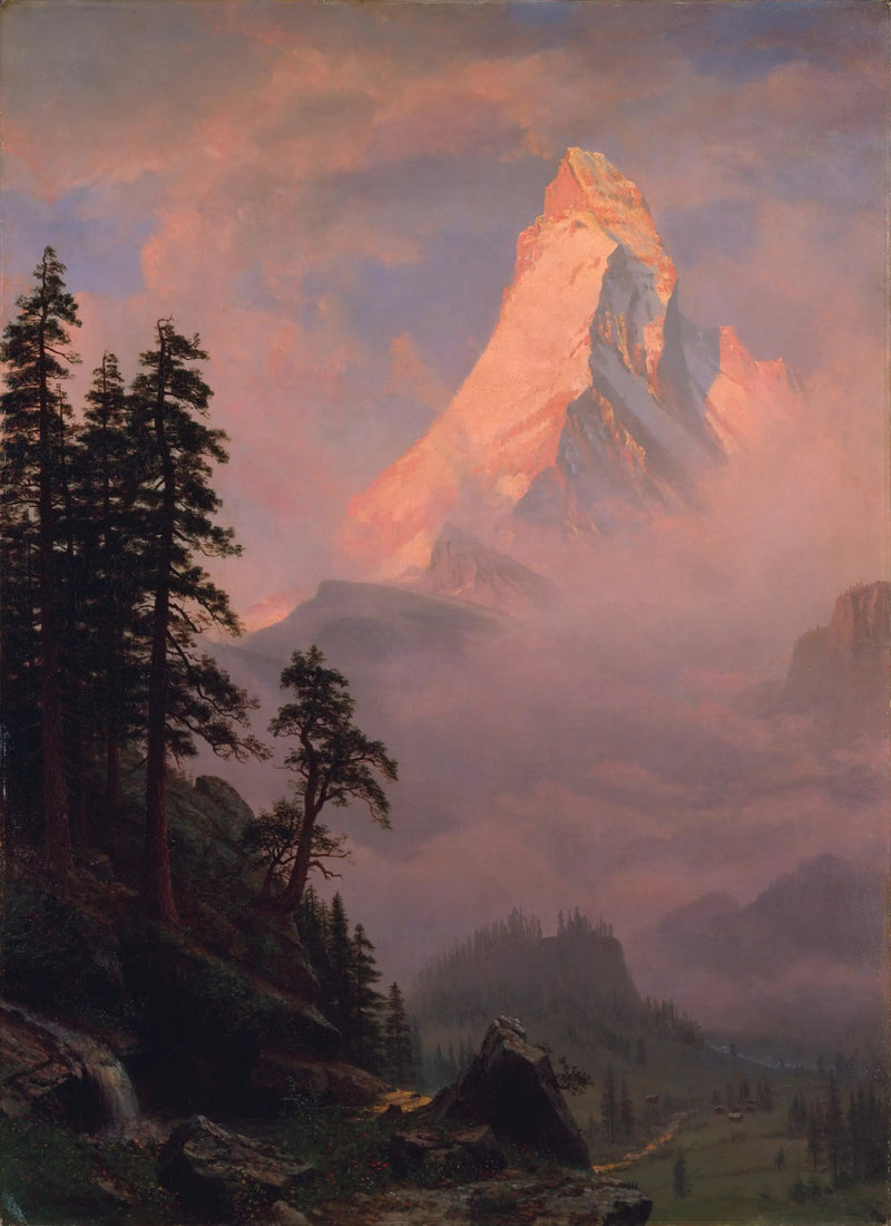 Zonsopgang boven de Matterhorn - Albert Bierstadt

Source:
Lever de soleil sur le Cervin - Albert Bierstadt