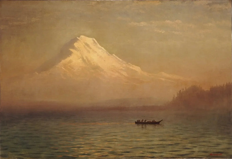Zonsopgang op de berg Tacoma - Albert Bierstadt

Source:
Lever de soleil sur le mont Tacoma - Albert Bierstadt