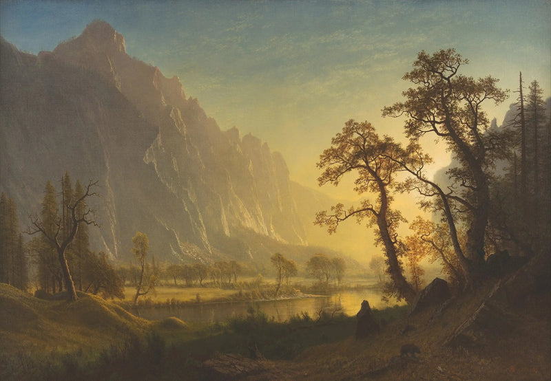 Zonsopgang, Yosemite-vallei - Albert Bierstadt

Source:
Lever de soleil, vallée de Yosemite - Albert Bierstadt
