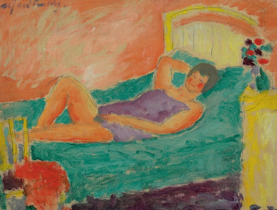 Reproductie van het schilderij "Kleine blauwe bloem" door Alexej von Jawlensky

Source:
Q124627152 - Alexej von Jawlensky