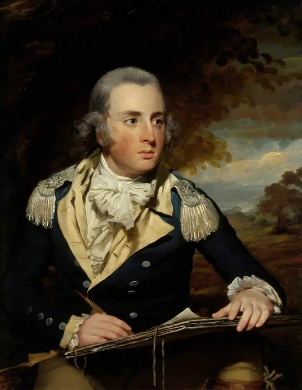Luitenant-kolonel George Lyon (actief 1788 - circa 1826) - Henry Raeburn

Source:
Lieutenant-colonel George Lyon (actif 1788 - vers 1826) - Henry Raeburn