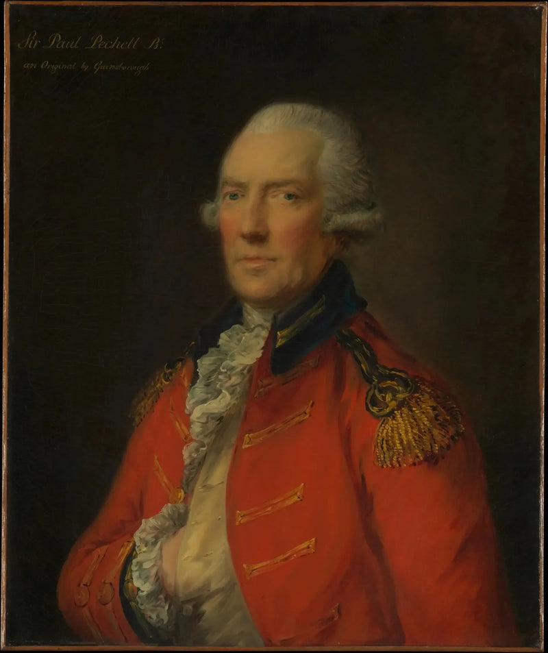 Luitenant-kolonel Paul Pechell (1724-1800) - Thomas Gainsborough

Source:
Lieutenant-colonel Paul Pechell (1724-1800) - Thomas Gainsborough