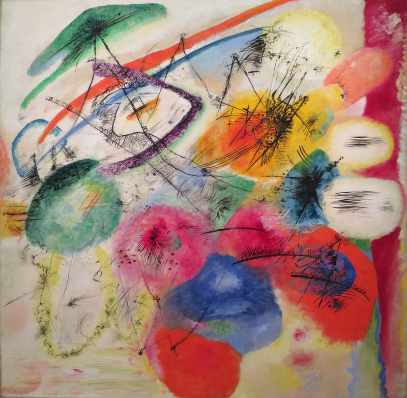 Zwarte lijnen - Vassily Kandinsky