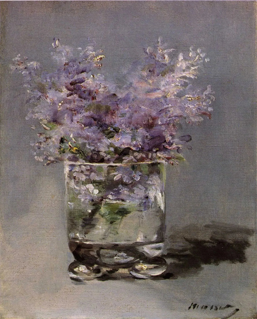 Lelies in een glas - Édouard Manet