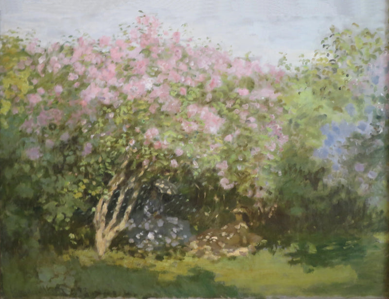 Lila in de zon W204 - Claude Monet