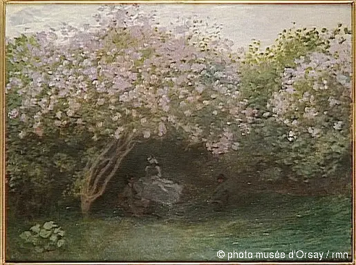Lilas, Grijze Tijd - Claude Monet