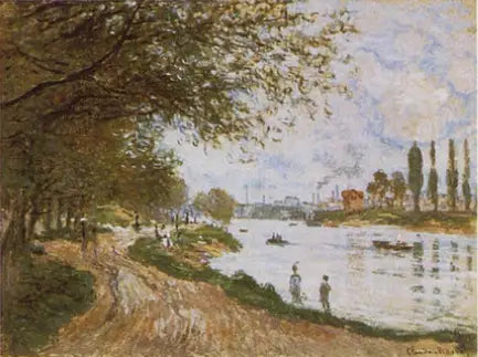 Het eiland La Grande Jatte - Claude Monet