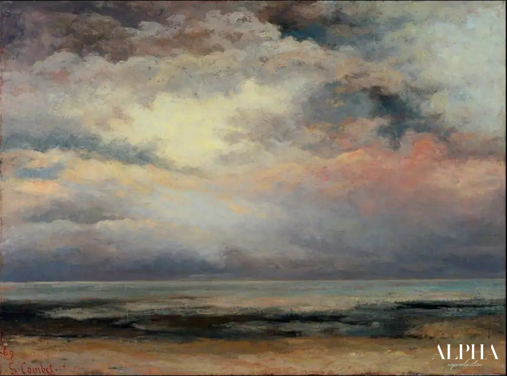 L'Immensité - Gustave Courbet - Reproductions de tableaux et peintures haut de gamme