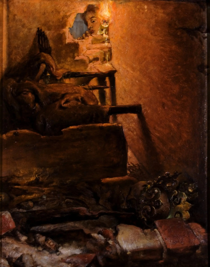 De binnenkant van het graf van koning Casimir de Grote - Jan Matejko

Source:
L'intérieur du tombeau du roi Casimir le Grand - Jan Matejko