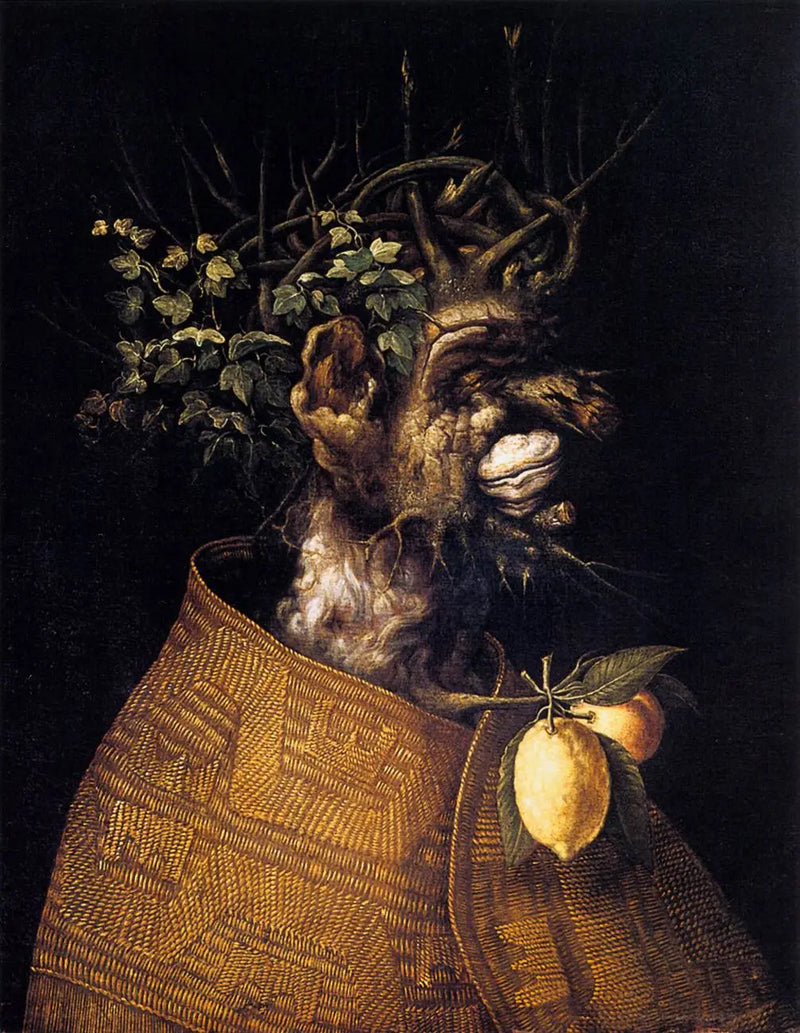 De winter - Giuseppe Arcimboldo