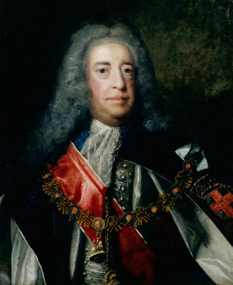 Lionel Cranfield Sackville, 1e hertog van Dorset (1688–1765), courtier - Joshua Reynolds

Source:
Lionel Cranfield Sackville, 1er duc de Dorset (1688–1765), courtisan - Joshua Reynolds