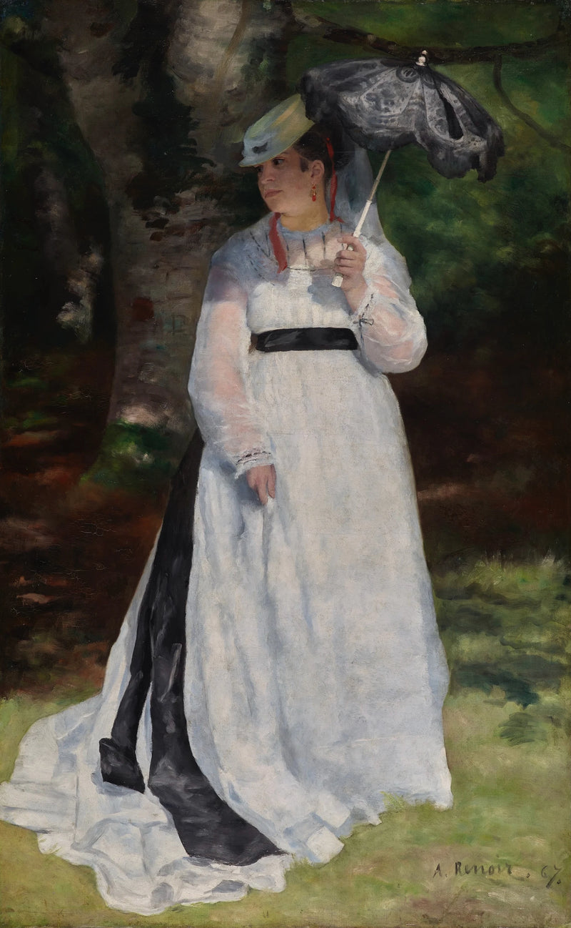 Lise met parasol - Pierre-Auguste Renoir