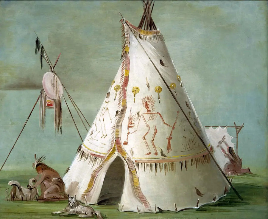 Loge des Corbeaux des Vingt-cinq Peaux de Buffle - George Catlin

Source:
Loge des Corbeaux des Vingt-cinq Peaux de Buffle - George Catlin