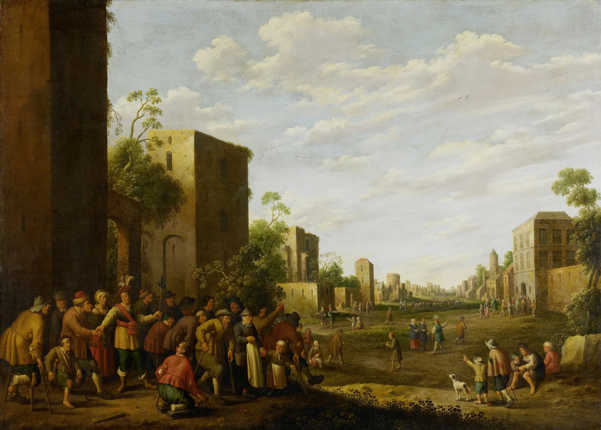 Loger les pauvres - Joost Cornelisz. Droochsloot
